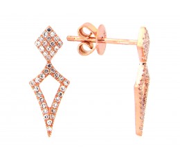 Diamond Dagger Earrings